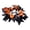 1pc, variant on 4 pc Halloween Pumpkin Candle Ring Wreath 10 Inch, Fall Maple Leaf Candle Holder Table Centerpiece Decor for Mantel Party Thanksgiving