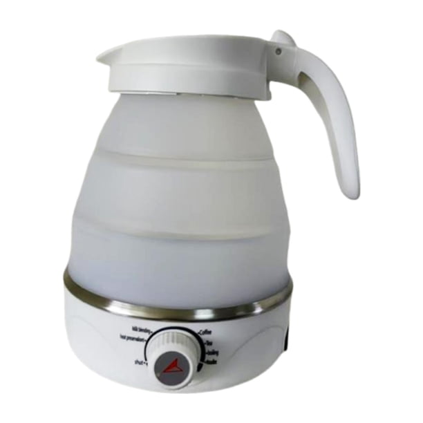 Hervidor de agua eléctrico plegable de 700 ml, mini tetera de multifuncional, ligero y de rápida ebullición.