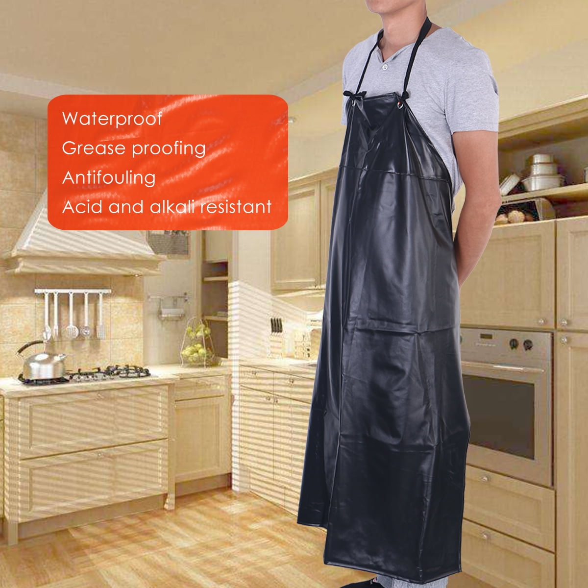 Amazon.com: GerRit Work Apron PU Leather Apron Kitchen