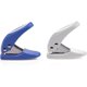 thumbnail image 2 of Single Hole Paper Punch (Blue + White), Portable Hole Puncher, 10 Sheets at a Time, 2 of 5
