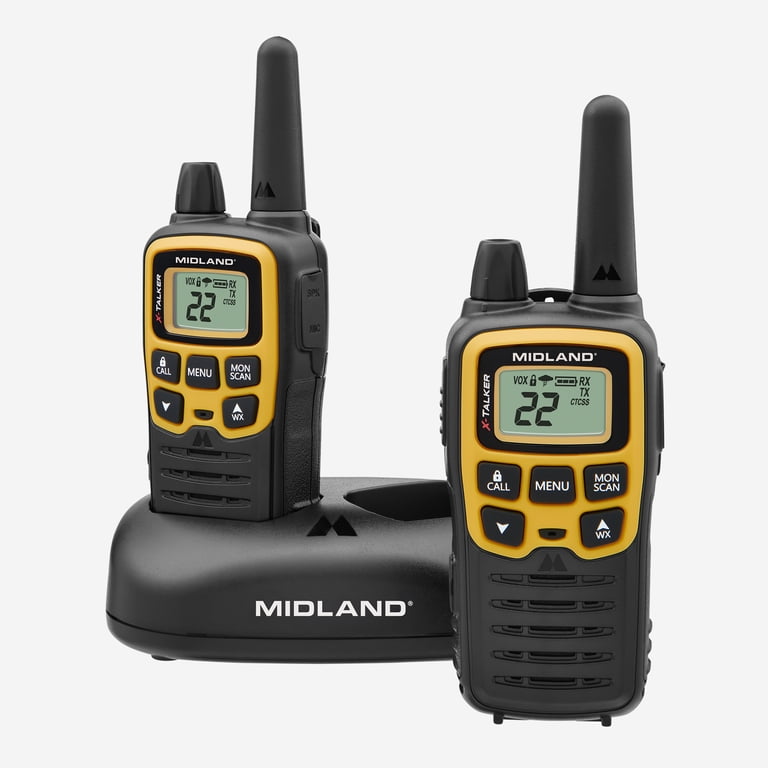 Midland, Walkie Talkie, T61Vp3, 32-Mile Range Water-Resistant
