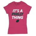 thumbnail image 5 of It's a Philly Thing Funny T-Shirt Philadelphia Birds Fan Champions City of Brotherly Love Football Fly Women's Tee, 5 of 7