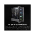 thumbnail image 2 of Thermaltake CTE T500 Air E-ATX Full Tower with Centralized Thermal Efficiency Design; 3x140mm CT140 Fans Pre-Installed; Tempered Glass Side Panel; CA-1X8-00F1WN-00, 2 of 5