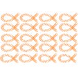 thumbnail image 3 of Plastic Spiral Binding Spines, 20Pcs 0.43in Inner Diameter Spiral Binding Coils  For Stationery Orange, 3 of 8