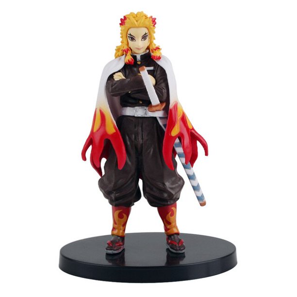 Figurilla de Dessin Anime Demon Slayer, Jouet Miniatura en PVC, Kamado, Tanjirou, Nezuko, Personnages d'Action, Zenitsu Inosuke, Kimetsu, Pas de YaibaKyoujurou sin caja zhangmengya unisex