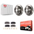 thumbnail image 1 of Transit Auto Rear Disc Brake Rotors and Semi-Metallic Pads Kit for Car 2015-2020 Chevrolet Colorado GMC Canyon K8F-102593, 1 of 11