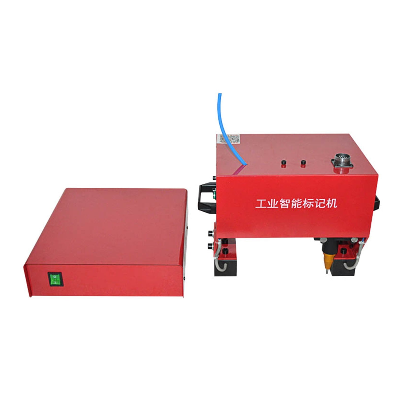 Portable Marking Machine For VIN Code 170*110 Pneumatic Metal Dot Peen Marking Machine Plotter Printer Coding Machine