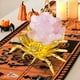 thumbnail image 5 of Decoraciones de Halloween, adornos de Halloween, regalos de Halloween, cristal natural, amatista, grava, cristal blanco, decoración de escritorio, regalo de Halloween, araña de cristal único de plásti, 5 of 6