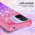 thumbnail image 3 of Funda para Xiaomi Redmi 12C Transparente con Brillos Carcasa Protectora Antigolpes con Glitter Brillante, 3 of 5