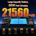 thumbnail image 2 of FOSSIBOT Rugged Tablet DT3 10.4 inch,21560mAh,32GB+256GB/2TB, Android15,66W Rapid Charging,2K IPS Display,Wi-Fi6,IP68,IP69K Waterproof Tablet,5G OutdoorTablet,64+32MP Camera,Face Unlock,OTG, 2 of 30