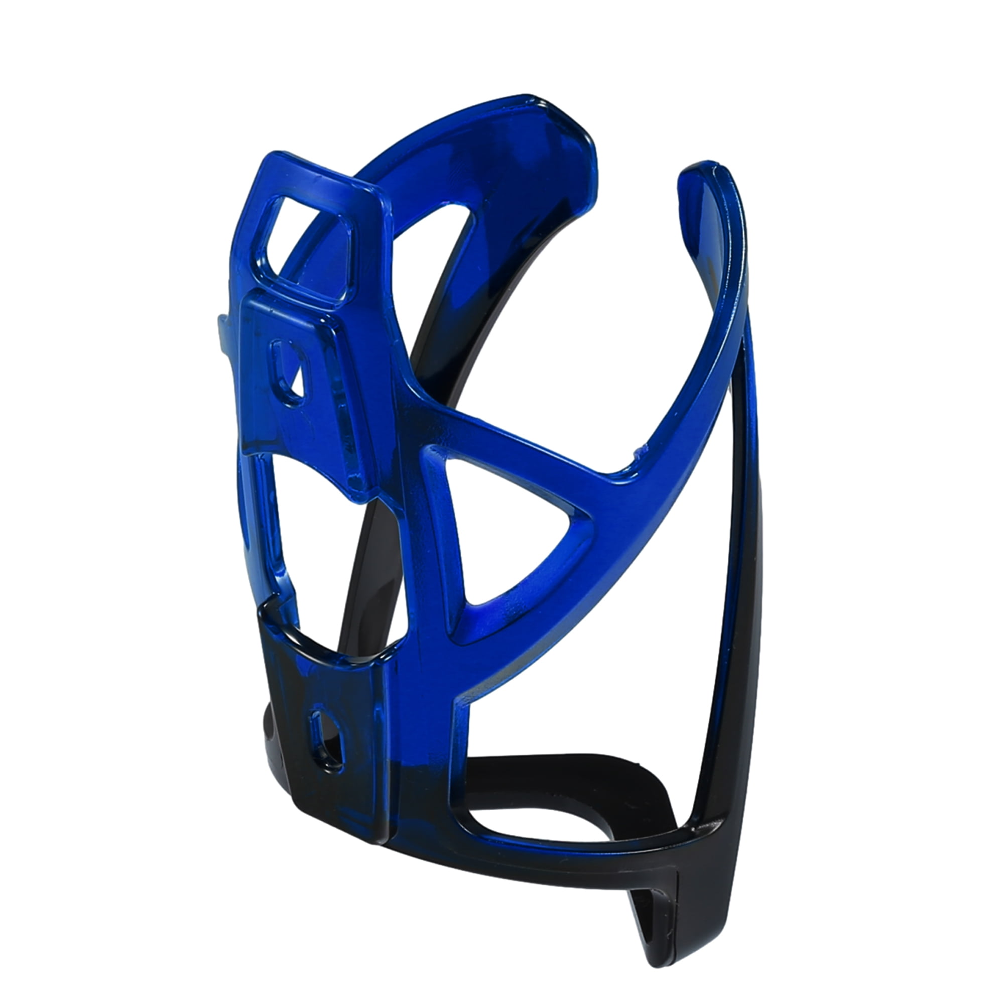 Unique Bargains 1 Set Universal Bike Water Bottle Cage Holder Plastic Black Blue