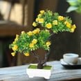 thumbnail image 5 of Artificial Flowers For Decoration Fake Flowers Simulation Flower Pot Simulation Flower Bouquet Living Room Table Flower Arrangement Flower Decoration Vase Potted Plant, 5 of 6