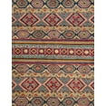 thumbnail image 1 of Ahgly Company Indoor Rectangle Abstract Brown Red Abstract Area Rugs, 6' x 9', 1 of 6