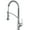 Chrome, variant on Karran  Scottsdale Single-Handle Pull-Down Sprayer Kitchen Faucet Brushed Copper Brushed