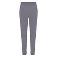 thumbnail image 5 of Natural Uniforms Womens Cool Stretch Modern Tuck-In Top Yoga Jogger Scrub Set with Regular and Petite Sizes (Charcoal, 3X-Large), 5 of 6