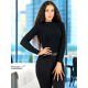 thumbnail image 4 of Sueter Mujer Cuello Unitalla Alto Manga Larga Sueteres Casual Sweater, 4 of 5