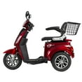 thumbnail image 4 of T4B LU-500W Trottinette Électrique de Mobilité Récréative pour l'Extérieur 48V20AH à Trois Vitesses, 14/22/32 Km/h - Rouge, 4 of 14