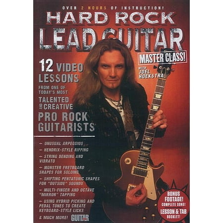 Guitar World: Guitar World -- Hard Rock Lead Guitar Master Class!: 12 Video Lessons from One of Today's Most Talented and Creative Pro Rock Guitarists, DVD (Best Way To Master Guitar)