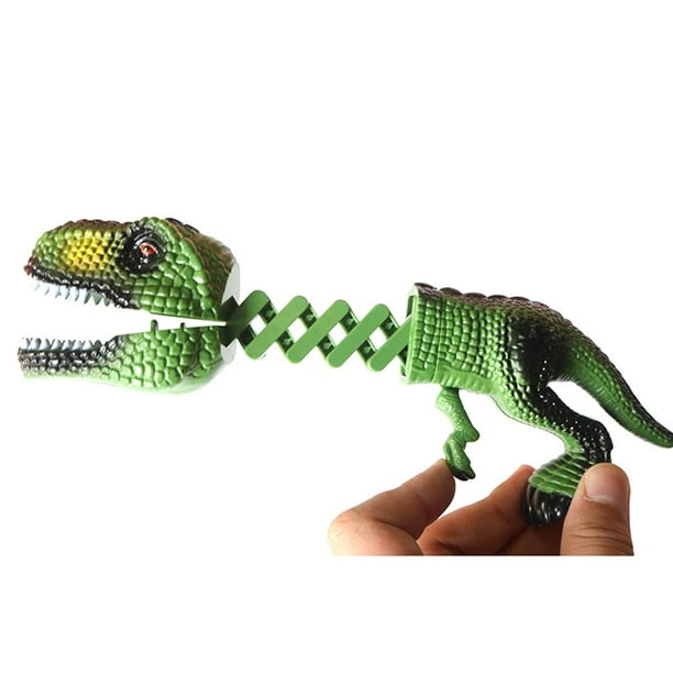 Novedad, figuras de animales de dinosaurio, juego de garra de agarre, pargo, garra de recogida, regalo interactivo para padres e hijos