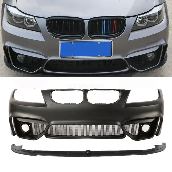 F80 M4 Style Look Front Bumper For BMW 3 Series E90 4DR 2008-2011