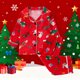 thumbnail image 4 of Cowsor 2 Piece Pajamas Set Kids Sleepwear Cartoon Printed Nightwear Cotton Long Sleeve Shirt Pants Sets, 4 of 4