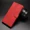 Red, variant on Wallet PU leather phone case with card slot magnetic closure TPU shock-absorbing bracket suitable for Samsung A20E flip phone case