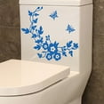 thumbnail image 2 of Pegatinas decorativas con motivos florales para el baño, el aseo y la pared del hogar, 2 of 4