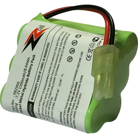 Shark Vacuum Battery ZZcell Battery For Euro Pro Shark Vacuum Carpet And Carpet Sweeper XB2950, V2945, V2945Z, V2950, V2950A 1200mAh ()