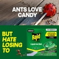 thumbnail image 5 of Raid Outdoor Liquid Ant Bait, Starts Killing Listed Ants Within 24 Hours, Effective Outdoors, Pre-Filled and Ready-To-Use, 8 Bait Stations Per Pack, 2 fl oz, 5 of 13