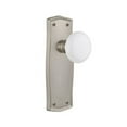 thumbnail image 2 of Nostalgic Warehouse Prawhi_Prv_234_Nk Vintage Farmhouse White Porcelain Privacy Door Knob, 2 of 7