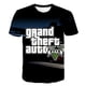 thumbnail image 2 of 2023 Grand Theft Auto juego GTA 5 niño verano camisetas Cool GTA5 chica camiseta estampado colorido GTA 5 camiseta divertida ropa 10T Gao Jinjia LED, 2 of 2