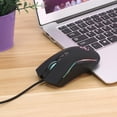 thumbnail image 1 of Amdohai HXSJ A869 Wired Gaming Mouse 3200DPI 7 Buttons 7 Color LED Optical Computer Mouse Player Mice Gaming Mouse for Pro Gamer, 1 of 7