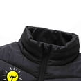 thumbnail image 6 of Gamivast Quilted Heated Vest for Men and Women Washable Multiple Heating Zones and 3-levels Jackets with 2 Control Loose Zip Up Stand Collar Winter Coats USB Charging Jacket, 6 of 6