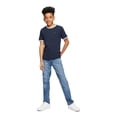 thumbnail image 2 of Camiseta Tommy Hilfiger Ken para niños en azul marino talla MD, 2 of 3