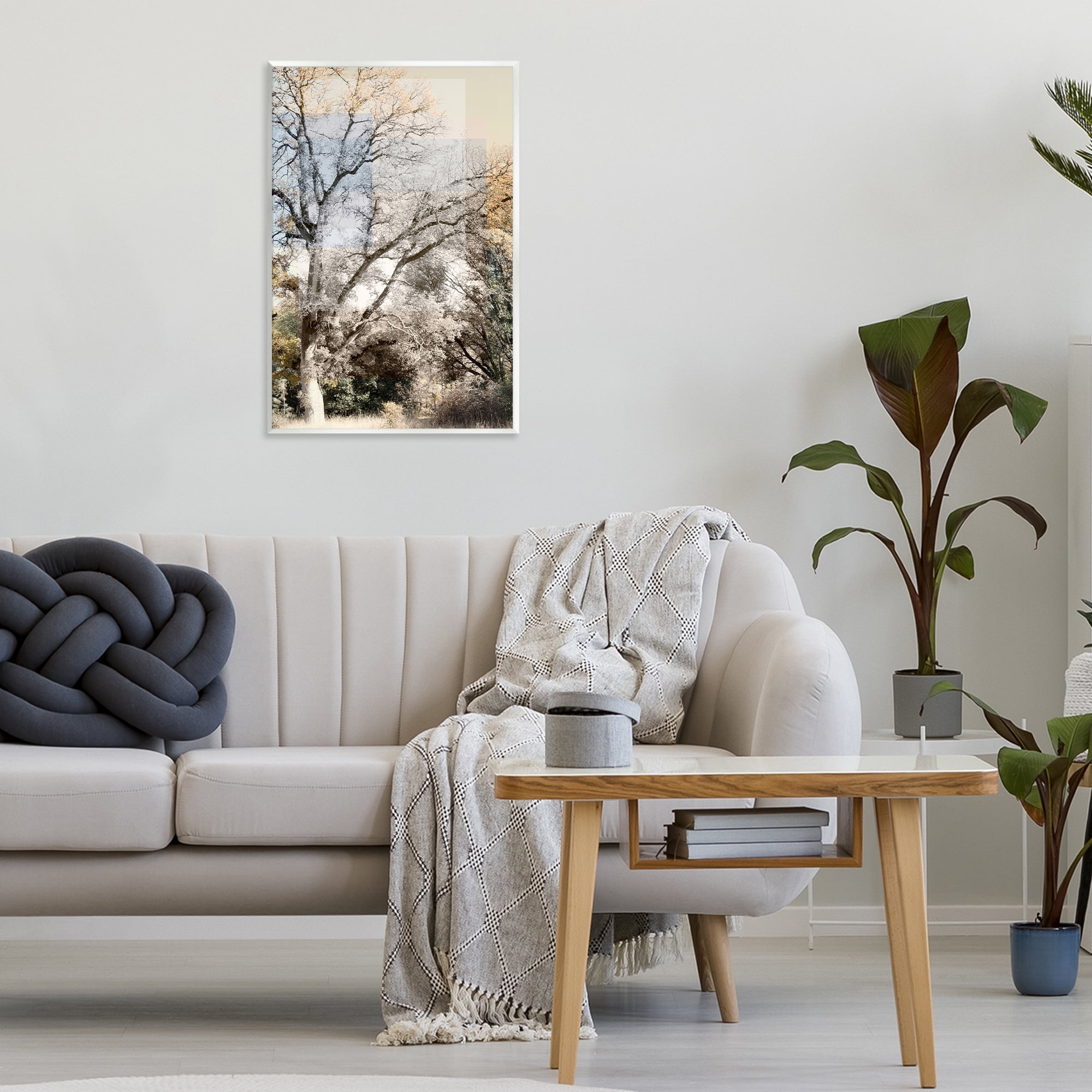 Stupell Industries Tree Collage Layers Wall Plaque Art, design by Gemma Bardot