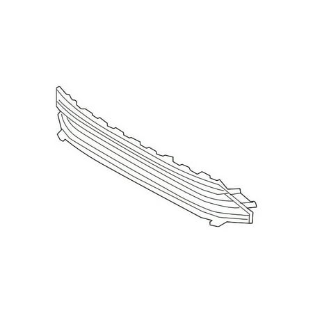 Genuine OE Volkswagen Lower Grille - 5C6-853-677-Q-9B9