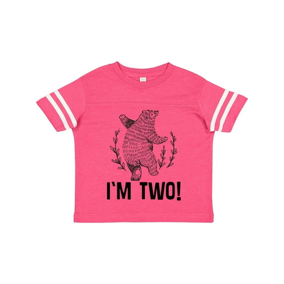 Inktastic 2nd Birthday Bear 2 Year Old Boy Boys or Girls Toddler T-Shirt