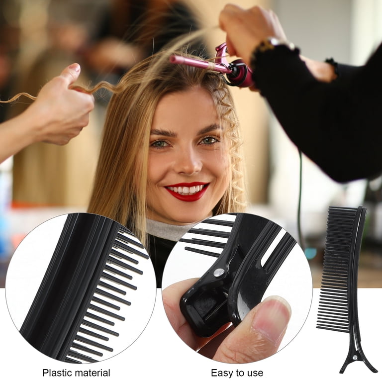BESTYASH 3Pcs Hair Root Clips Black for Curly Hair Volume  display picture 2