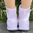 thumbnail image 2 of LAICAIW Couvre-Bottes de Pluie / Surchaussures Réutilisables, Robustes Faciles à Utiliser Antidérapantes Réutilisables à Double Couche pour Pluie, Neige et Boue, 2 of 7