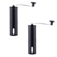 thumbnail image 1 of Oleegame 2PC Kitchen Utensils Set Steel Whole Manual Conical Portable Mill Burr Coffee Grinder Stainless Kitchen，Dining & Bar Black, 1 of 6