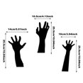 thumbnail image 3 of TIELUTT Halloween Black Hands Yard Signs with Stakes Halloween Garden Hands Scary for Easter Signs for Yard Garden Stake Storage Christmas Signs for for Crafting Rabbit Cardboard, 3 of 8