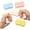 Bule, variant on Crunchy Soap Squishy ASMR Bead Filled Realistic Handmade Bar Soap-Shaped Stress Ball Non Rebound Cute Squeeze Sensory Fidget with Beads Inside for Adults Office Anxiety Relief
