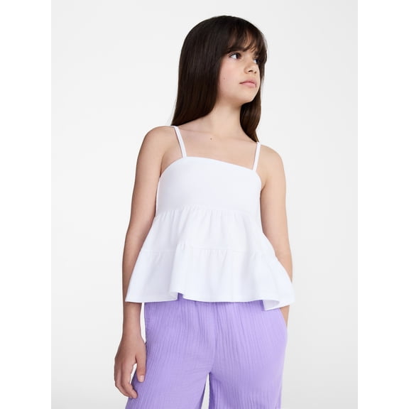 Weekend Academy Girls Tiered Tank Top, Sizes 4-18