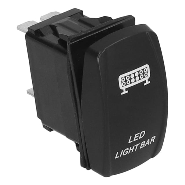 Rosvola Waterproof Rocker Switch,2Pcs Waterproof Rocker Switch Toggle ON Off for Automotive Cars Marine Trucks 5 Pin 12V‑24V