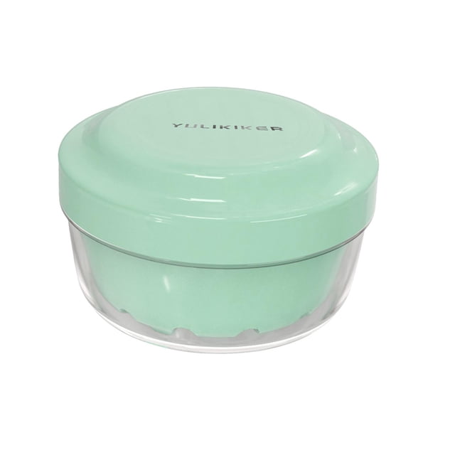 Caja de baño Salvador 3 en 1 para dentaduras postizas Verde