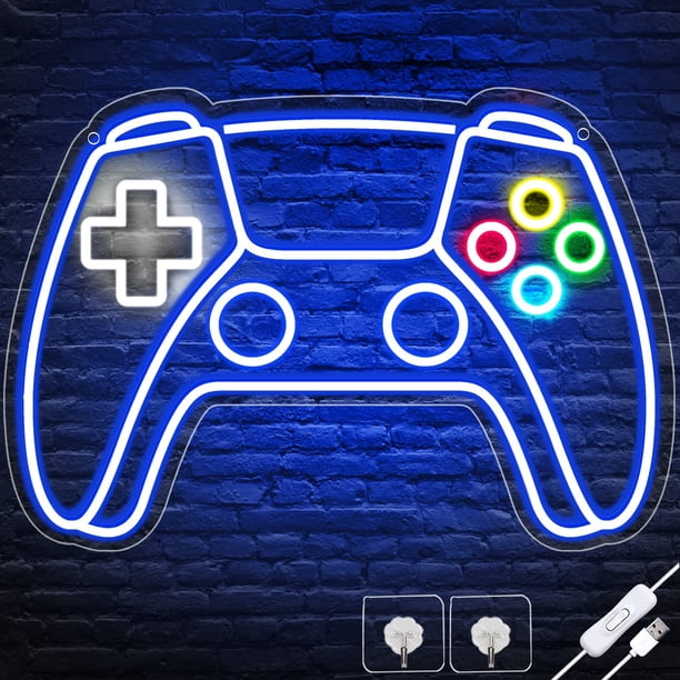 Letrero de Neón Gamer Ethereal Lomoer LED USB 42x29cm