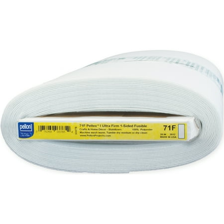 UPC: 0075269037654 | Pellon 71F Peltex Fabric Interfacing White 20 x 10 Yards by the Bolt