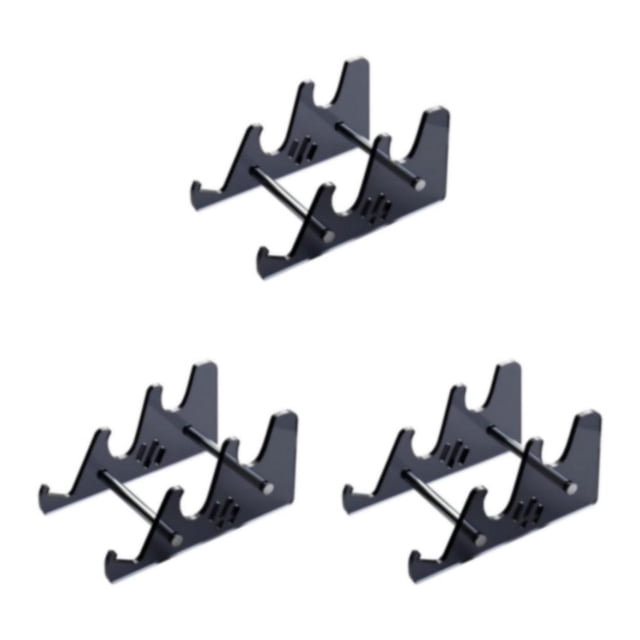 Maytalsory Installation et Installation Sans Effort Support de Rangement pour Clavier Mécanique Simple Noir 3ensemble