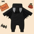 thumbnail image 5 of Mrzhqd Baby Toddler Bodysuits Boys Girls Long Sleeve Romper Cartoon Prints Hoodie Jumpsuit, 5 of 8