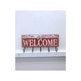 thumbnail image 1 of Bienvenue Crochet en Bois Signe Décoration Murale, 1 of 1